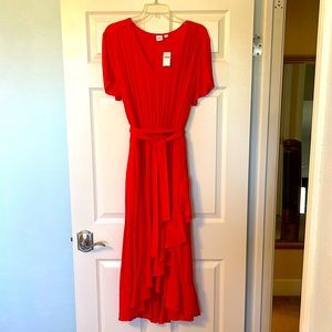 Brand new Orange Coral Gap Dress